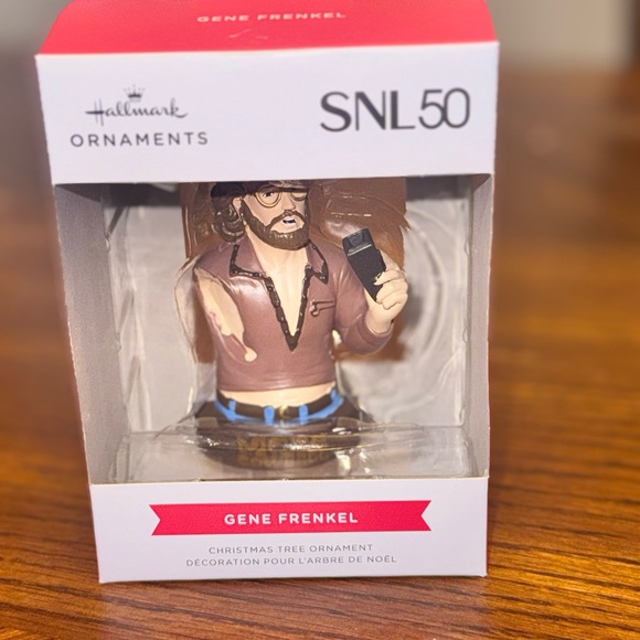 Hallmark SNL50 Gene Frenkel Ornament in Brown and Black - Picture 2 of 5